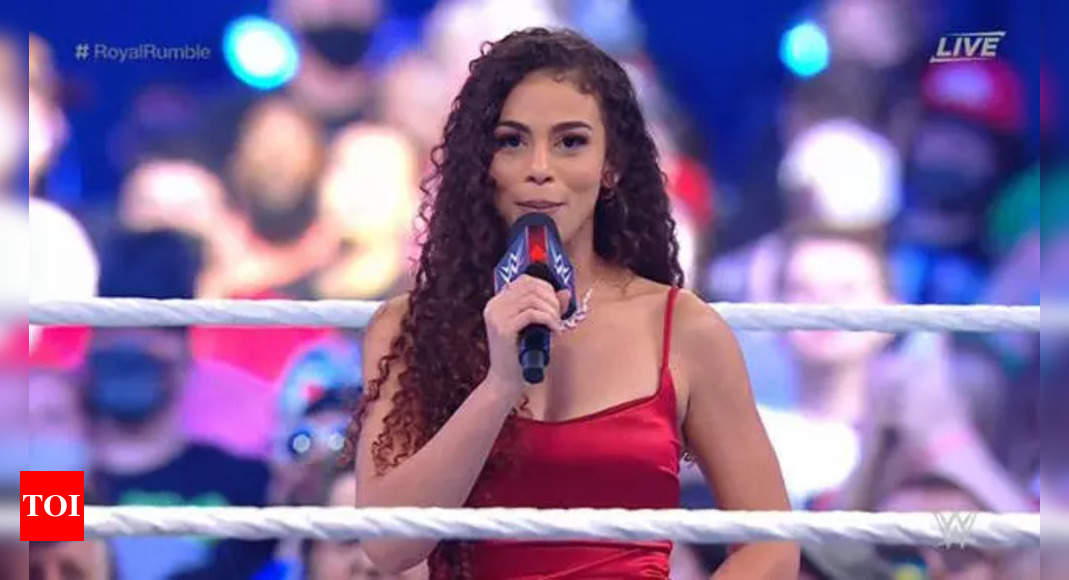 WWE’s Samantha Irvin Sparks Outrage with National Anthem Performance at Raiders vs. Steelers Game, Raising Eyebrows Over the Blurring Lines Between Sports and Entertainment | NFL News – Times of India