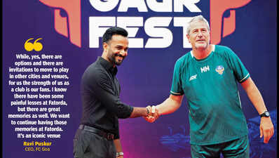 For the first time, feel strong sense of support from Goan ...