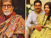 Aishwarya's pic missing from Big B's family montage