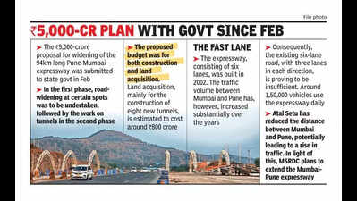 Looming state polls may further delay eway widening works, proposal not taken up in cabinet meet