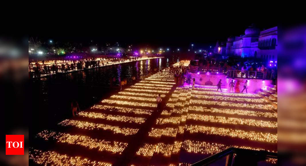 Deepotsav Ayodhya's Deepotsav 2024 A Dazzling Display of 25 Lakh