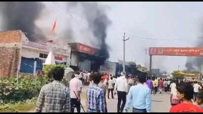 Bahraich violence: 4 identified, 6 unidentified persons booked for rioting, murder