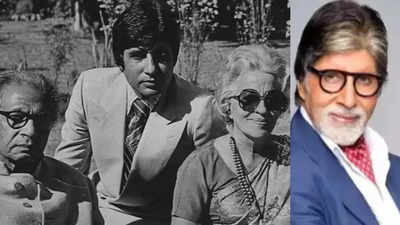 Amitabh Bachchan opens up on his father Harivanshrai Bachchan's first wife's death, and how he then met his mother Teji: 'Woh gambhir sthitti mein chale gaye'