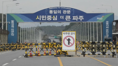 North Korea blows up inter-Korean roads amid rising tensions with South