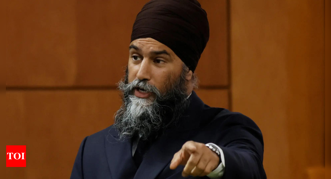 ‘Canadian Sikhs stalked by fear,’ claims NDP’s Jagmeet Singh, calls for sanctions against India – Times of India