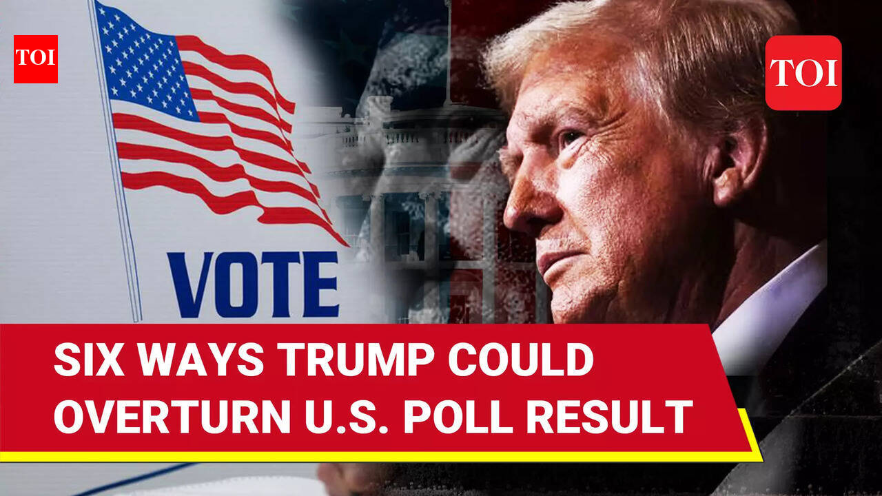 Six Ways Trump Could Try To Change U.S. Election Outcome If Kamala ...