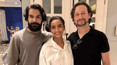 Rajkummar Rao and Patralekhaa host a fun evening for Joseph Gordon-Levitt