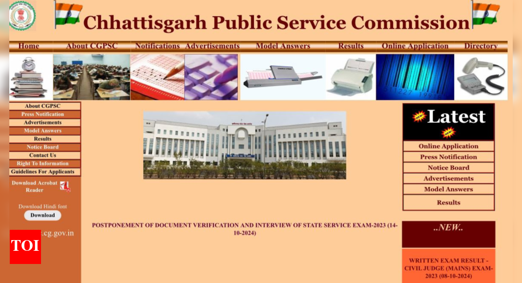 CGPSC state service exam 2023 interview postponed, revised dates to be issued soon