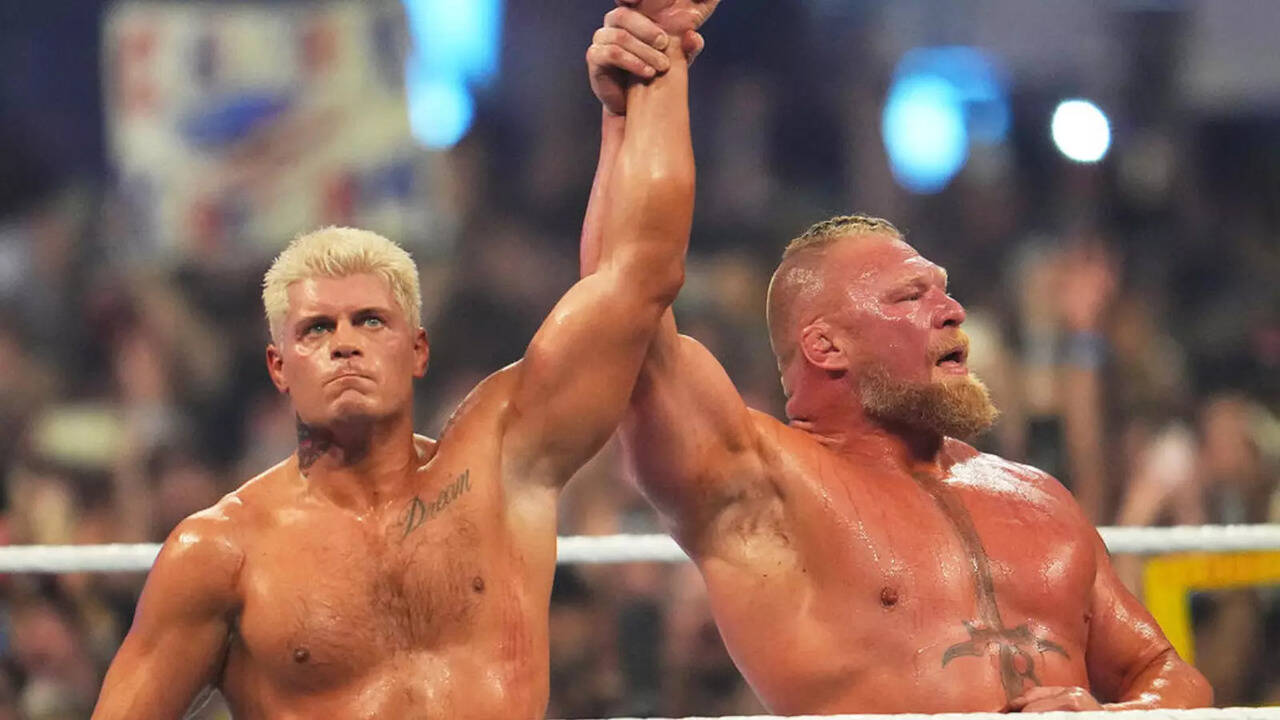 Brock Lesnar trending on social media after multiple references on 