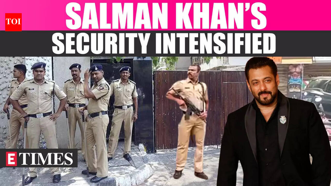 Salman Khan’s New Security Detail; Four Armed Guards & Constant Police ...
