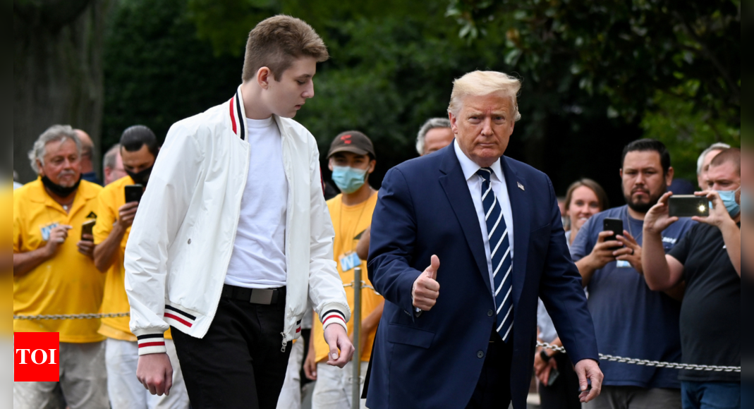 Trump reveals Barron loves Bussin’ with the Boys show, ‘He told me you got to…’ – Times of India