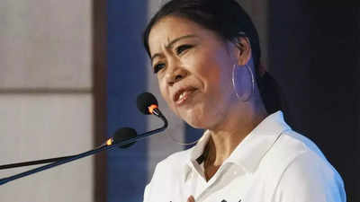  Athletes' commission chief MC Mary Kom