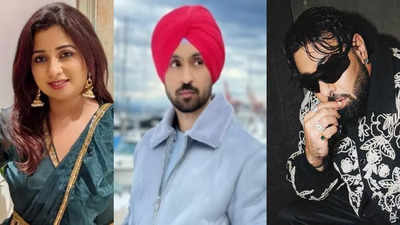 Shreya Ghoshal wants to steal Diljit Dosanjh's 'sense of humor', Badshah calls him 'khoobsurat insaan'