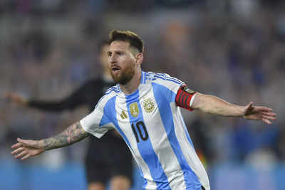 Watch: Messi Nets Hat-trick, Provides Two Assists As Argentina Hit ...