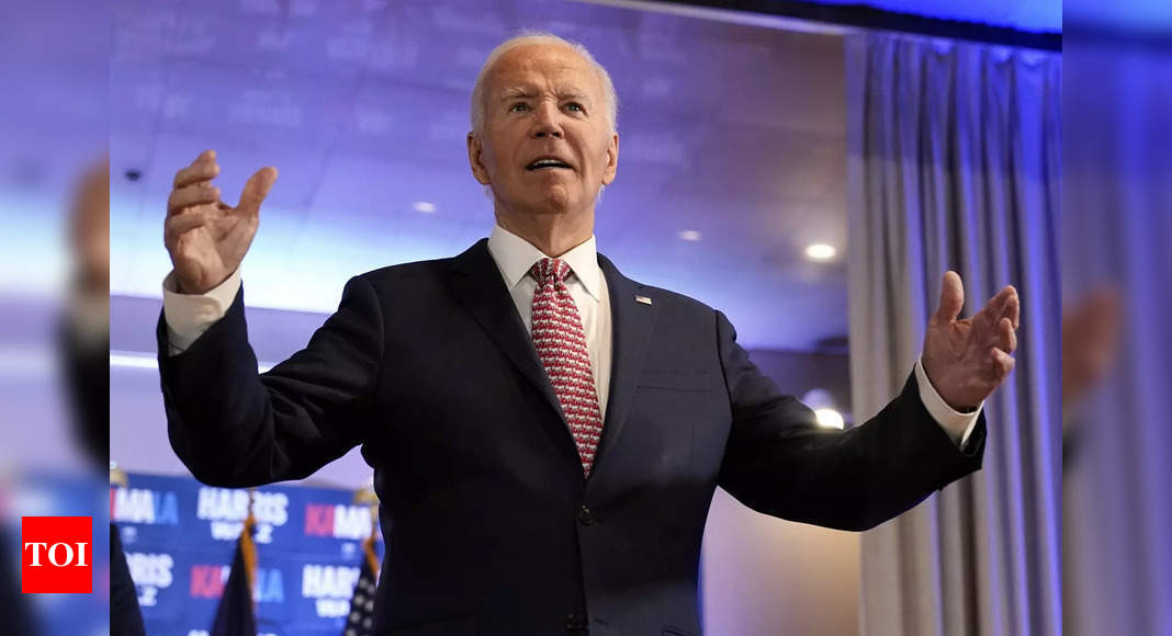 ‘She’ll cut her own path …’: Biden on Kamala Harris’ Presidential vision – Times of India