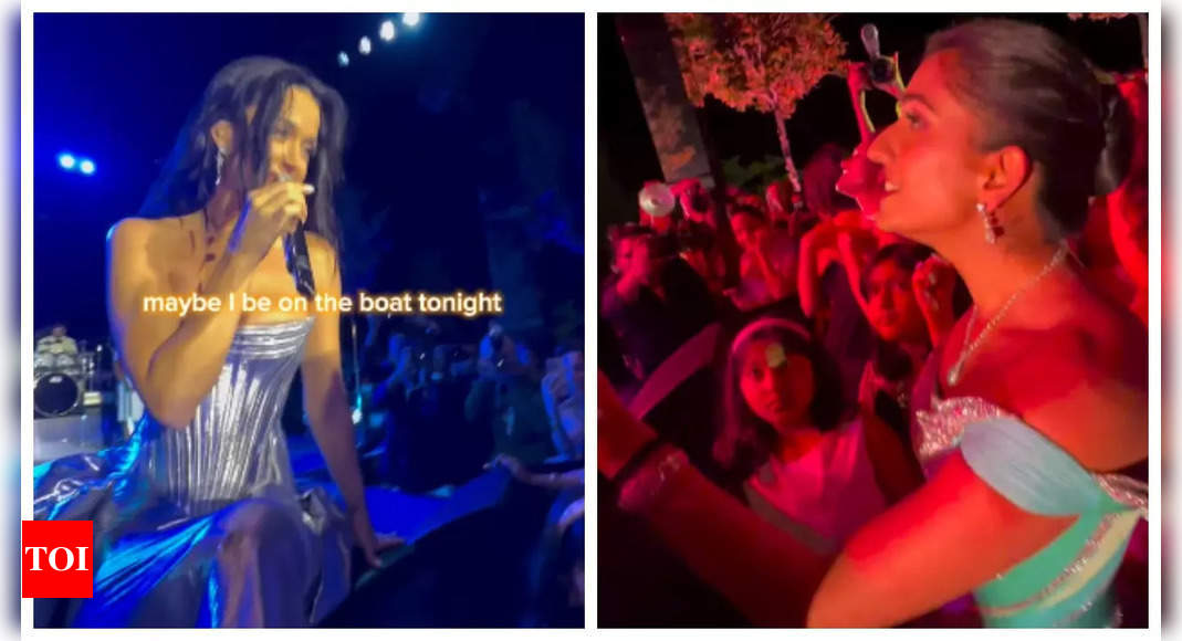 Orry drops video of Katy Perry playfully flirting with birthday girl Radhika Merchant; dedicates ‘I Kissed A Girl’ at pre-wedding party |