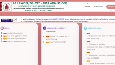 O aconselhamento AP LAWCET 2024 começa em cets.apsche.ap.gov.in: Verifique o link direto aqui