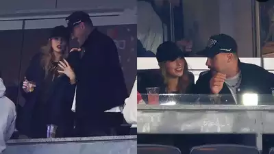 Taylor Swift's shining ring sparks engagement rumours with Travis Kelce