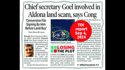 Aldona land: ‘Colourable’ power use by chief secy, says PIL in HC