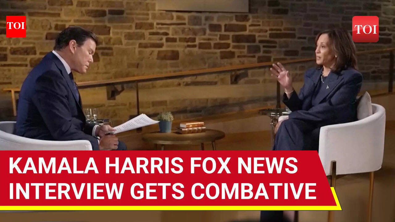 Fox News Grills Kamala Harris On Illegal Migration, U.S. Border ...