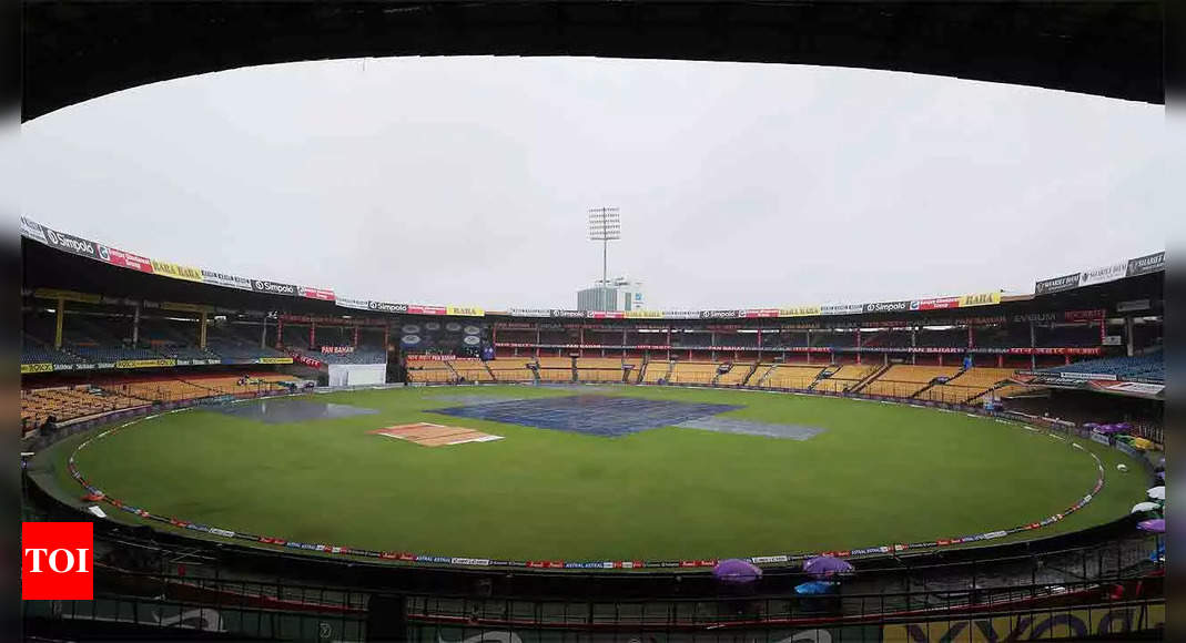 India vs New Zealand, 1st Test: First day’s play washed out | Cricket News – Times of India