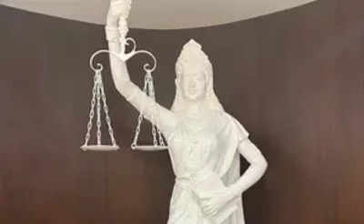 Law is not blind: No blindfold for Supreme Court's new Lady Justice statue, that now holds Constitution in place of sword