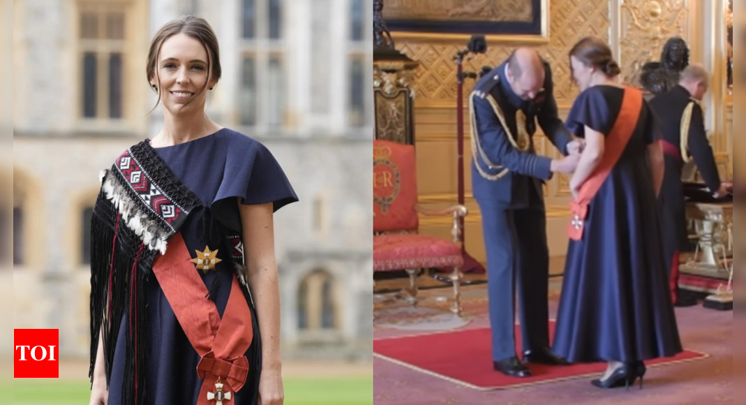 Jacinda Ardern: Former New Zealand Prime Minister Jacinda Ardern honored as Dame Grand Companion by Prince William