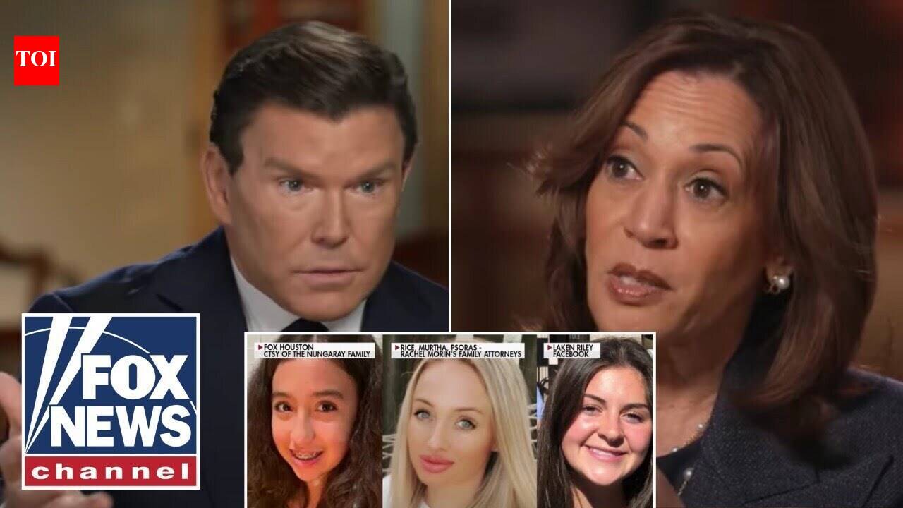 Kamala interview with Fox News: Harris grilled on immigration, Biden's ...