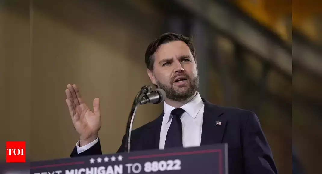 JD Vance said Trump Did not loose 2020 election | World News – Times of India