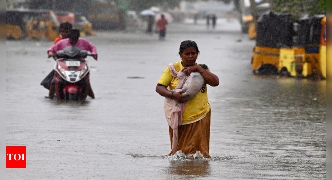 IMD forecasts heavy rain and thunderstorms for next 2-3 days in Tamil Nadu