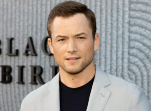 Taron battles it out with Jason in thriller 'Carry-On'