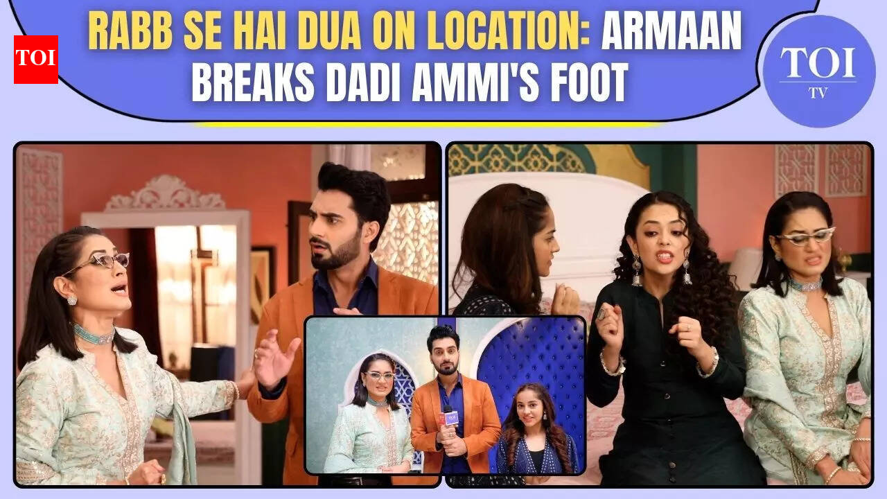 Rabb Se Hai Dua On Location: Armaan Brings A Slab of Ice for Mannat ...