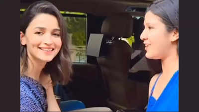 Watch: Alia Bhatt hugs a young fan dressed as ‘Rani’ from ‘Rocky Aur Rani Kii Prem Kahaani’