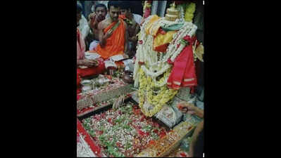 Thousands of devotees witness auspicious Cauvery Theerthodbhava at Talacauvery