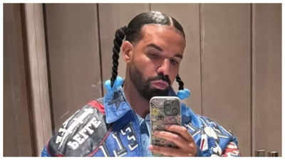 Drake's pigtails spark an online debate; netizens are divided over bold fashion move and midlife crisis