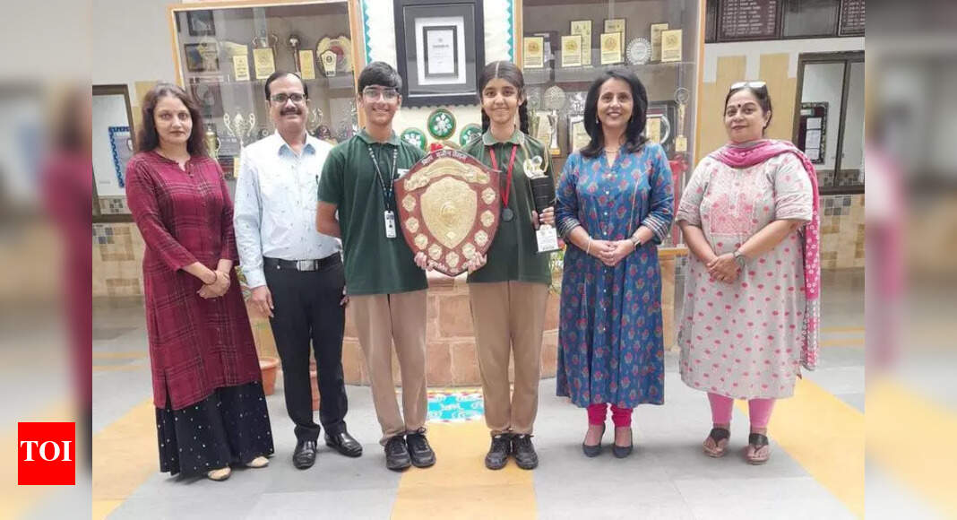 Jain International School Jain International School Triumphs at Hindi