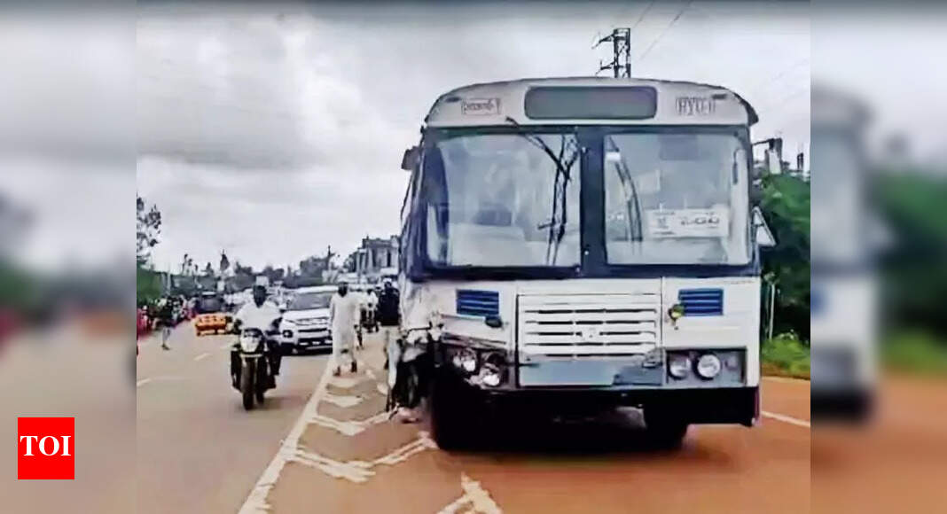 Tragic RTC Bus-Bike Collision Claims Three Young Lives in Vikarabad ...
