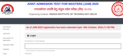 IIT JAM 2025 registration closes today: Check direct link to apply now