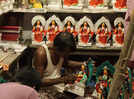 Kumartuli potters struggle with unstable prices this Lakshmi Puja