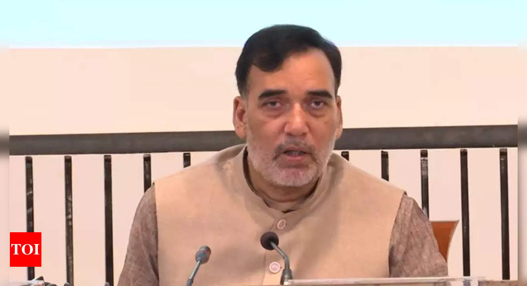 Delhi’s ‘very poor’ air: 13 hotspots identified, 80 anti-smog guns to be deployed, says AAP minister Gopal Rai | Delhi News