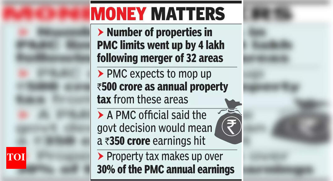 Government Suspends Property Tax Collection in Pune's Merged Areas
