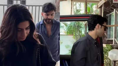 Khushi Kapoor and Vedang Raina fuel dating rumors as they are spotted together with Shikhar Pahariya