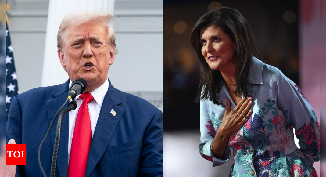 Trump doesn’t like calls to deploy Nikki Haley: ‘I’ll do what I have to do’ – Times of India