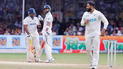 India vs New Zealand, 1st Test: India shows their courage in the fight on the third day