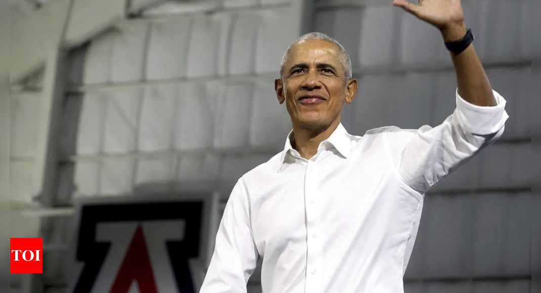 ‘America is ready to turn the page’: Obama throws weight behind Harris as election enters final stretch – Times of India