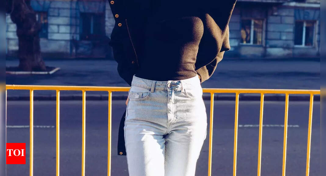 Best Women's High Waist Jeans for Every Body Type Times of India