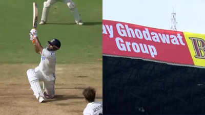 107m SIX! Rishabh Pant smacks Tim Southee out of ground. Watch