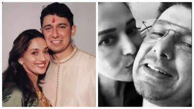 Shriram Nene shares a romantic video compiling special moments with wife Madhuri Dixit; fans can't get over the last clip - WATCH