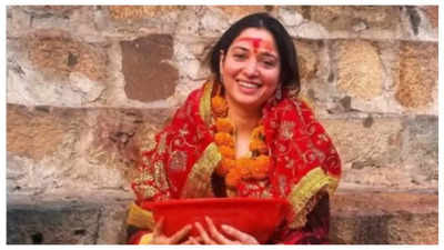 Tamannaah Bhatia seeks blessings at Kamakhya temple with her parents amid ED probe