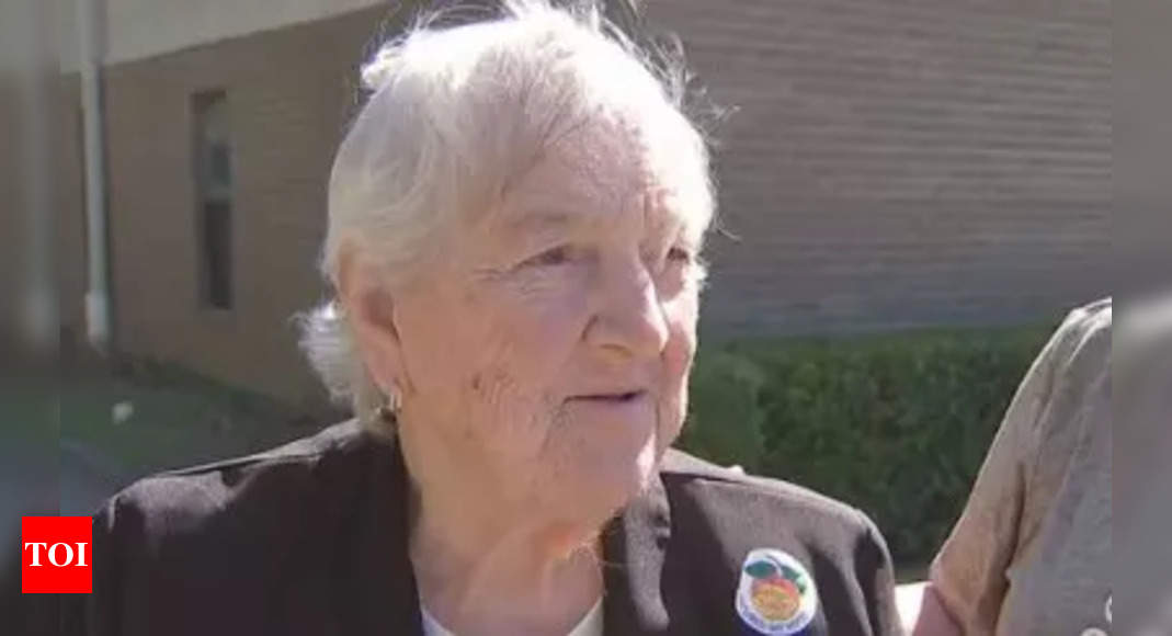 81-year-old Georgia woman votes for the first time as her late husband never let her – Times of India